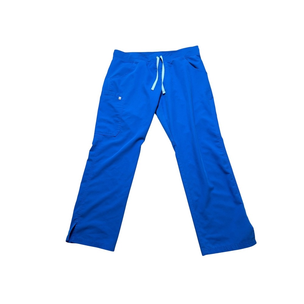 FIGS Kade Royal Blue Technical Collection Scrub Pants Petite L T21004P
